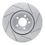 Dynamic Friction 2013-2021 BMW 328d xDrive Rear Left Slotted Geoperformance Rotor - Image 2