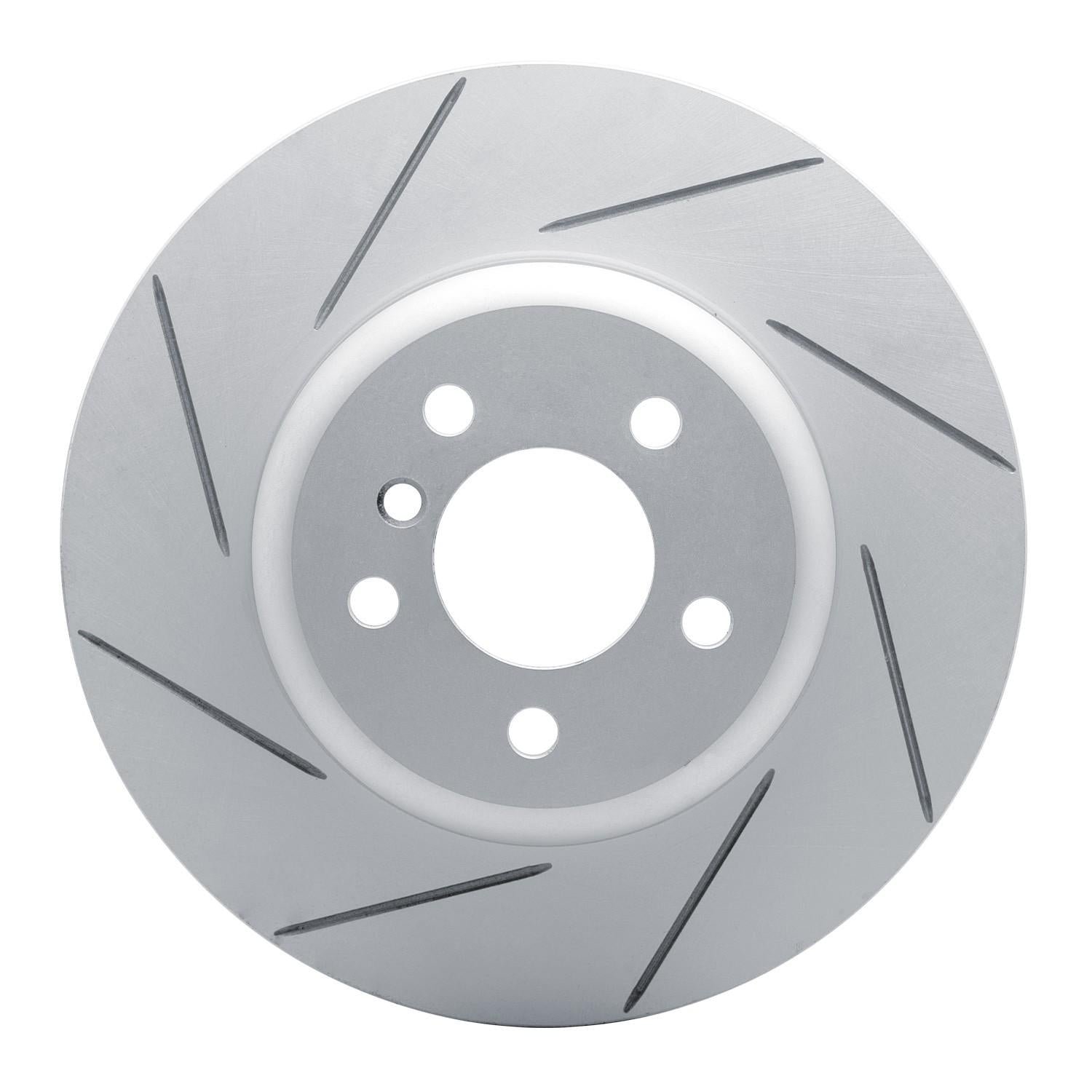 DF_81031114L_Fro.jpg Dynamic Friction 2013-2021 BMW 328d xDrive Rear Left Slotted Geoperformance Rotor - Image 1