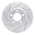 Dynamic Friction 2012-2018 BMW 428i Front Left Slotted Geoperformance Rotor