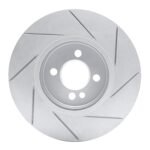 Dynamic Friction 2007-2015 MINI Cooper (Excl Clubman) Front Left Slotted Geoperformance Rotor - Image 2