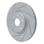 Dynamic Friction 2020-2025 Chevrolet Corvette Rear Left Slotted Geoperformance Rotor - Image 3