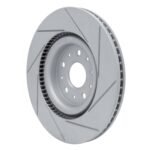 Dynamic Friction 2020-2025 Chevrolet Corvette Rear Left Slotted Geoperformance Rotor - Image 5
