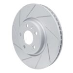 Dynamic Friction 2011-2017 Audi A4 Quattro Front Left Slotted Geoperformance Rotor - Image 3