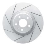 Dynamic Friction 2016-2025 Audi Q5 Sportback Front Left Slotted Geoperformance Rotor