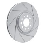 Dynamic Friction 2000-2006 Audi TT Front Right Slotted Geoperformance Rotor - Image 3