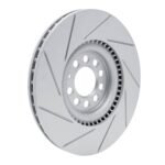 Dynamic Friction 2000-2006 Audi TT Front Right Slotted Geoperformance Rotor - Image 2
