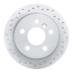 Dynamic Friction 2014-2024 MINI Cooper (Excl Clubman) Rear Left Drilled Geoperformance Rotor
