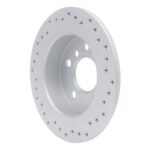 Dynamic Friction 2014-2024 MINI Cooper (Excl Clubman) Rear Left Drilled Geoperformance Rotor - Image 5