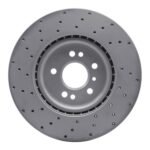 Dynamic Friction 2012-2018 Mercedes-Benz Gle350 Front Right Drilled Geoperformance Rotor - Image 2
