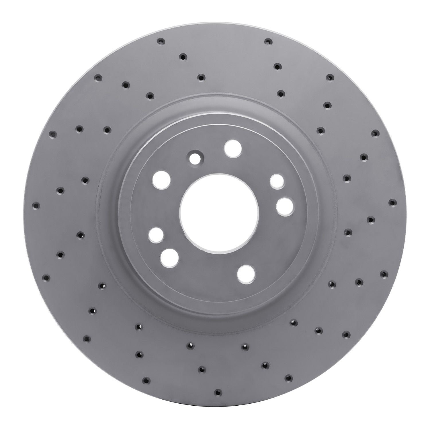 DF_82063144R_Fro.jpg Dynamic Friction 2012-2018 Mercedes-Benz Gle350 Front Right Drilled Geoperformance Rotor - Image 1