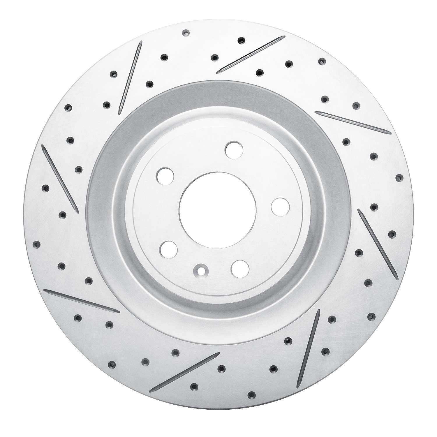 DF_83002102L_Fro.jpg R1 Concepts 2015-2018 Porsche Macan Rear Left Drilled & Slotted Geoperformance Rotor - Image 1