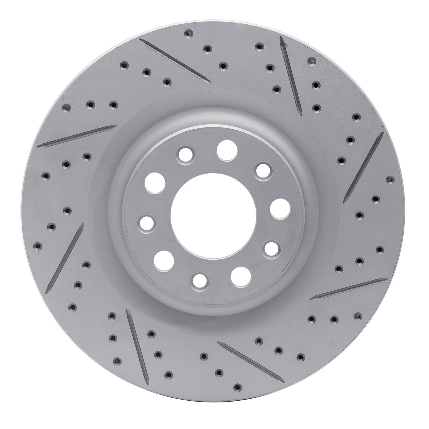 DF_83016013R_Fro.jpg R1 Concepts 2017-2025 Alfa Romeo Giulia Rear Right Drilled & Slotted Geoperformance Rotor - Image 1