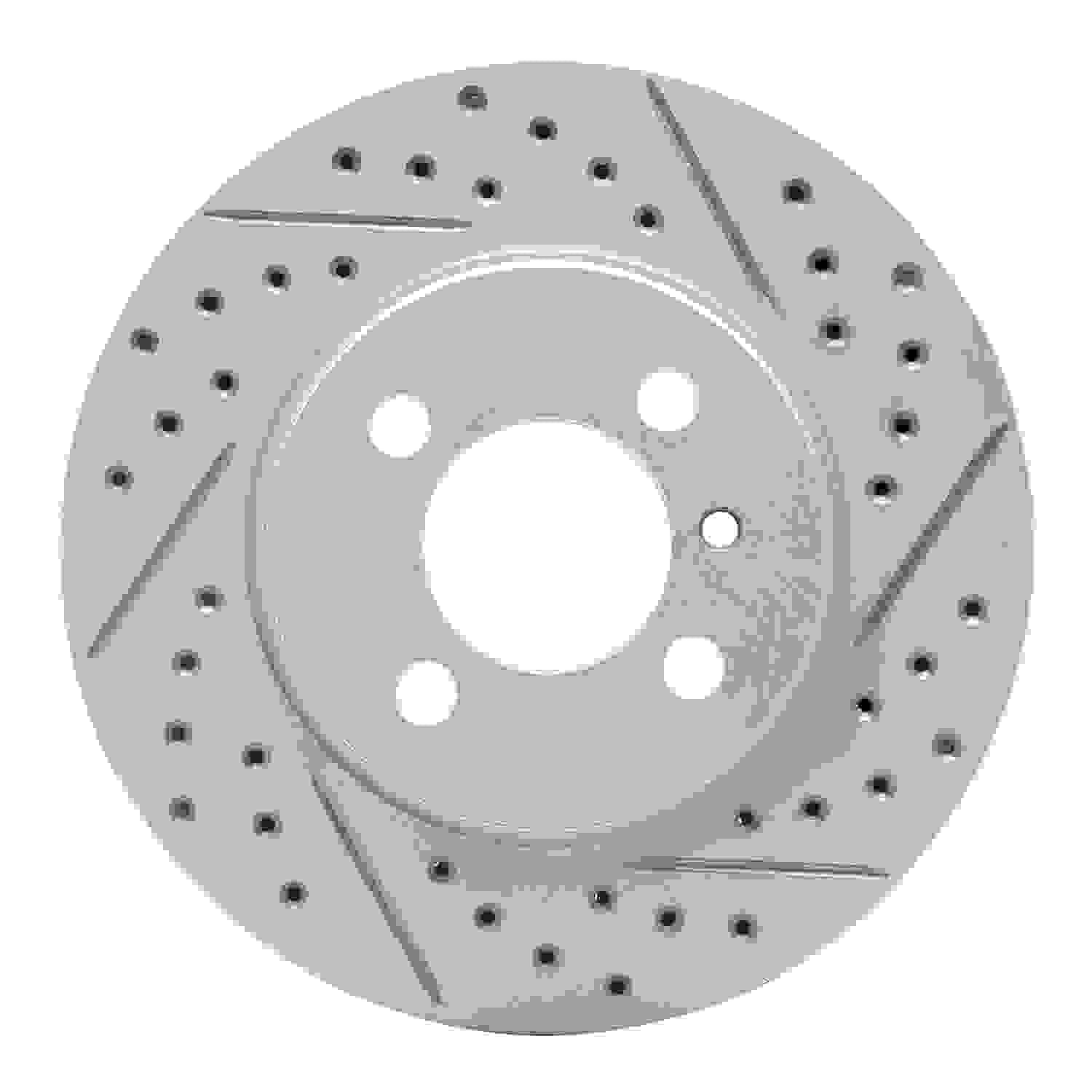 DF_83031017R_Fro.jpg R1 Concepts 1984-1991 BMW 325E Front Right Drilled & Slotted Geoperformance Rotor - Image 1