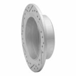 R1 Concepts 1984-1991 BMW 325ix Rear Right Drilled & Slotted Geoperformance Rotor - Image 5