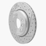 R1 Concepts 2001-2006 BMW 330i Rear Right Geoperformance Rotor - Image 3