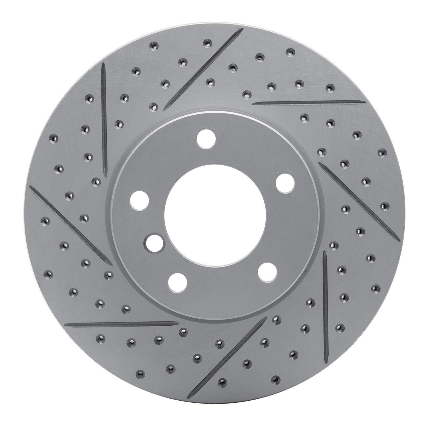 DF_83031089R_Fro.jpg R1 Concepts 2007-2021 BMW 228i Front Right Drilled & Slotted Geoperformance Rotor - Image 1