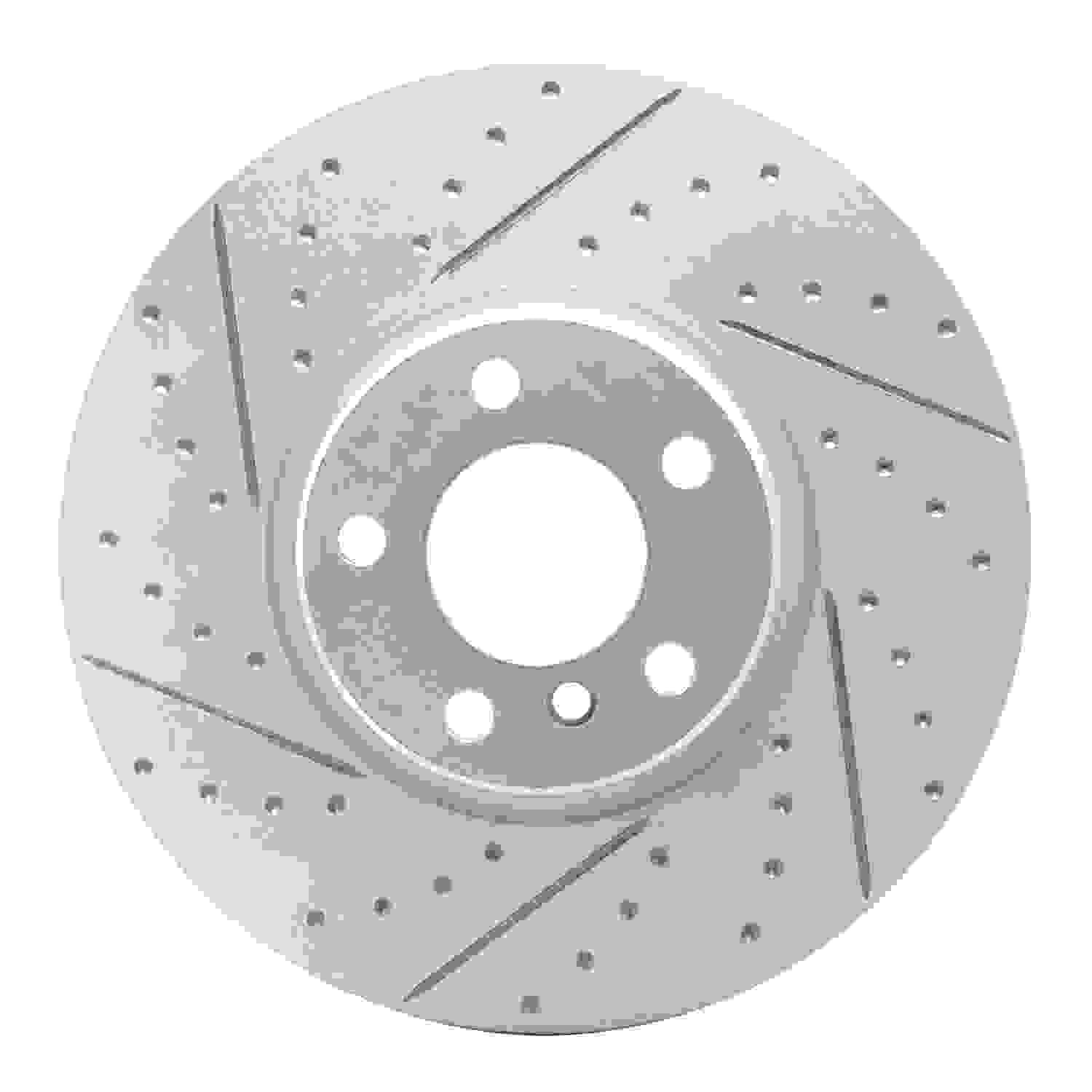 DF_83031159D_Fro.jpg R1 Concepts 2016-2018 BMW X4 Right Front Drilled & Slotted Geoperformance Rotor - Image 1