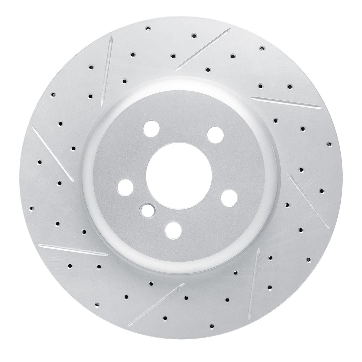 DF_83031168L_Fro.jpg R1 Concepts 2017-2026 BMW X5 Front Left Drilled & Slotted Geoperformance Rotor - Image 1