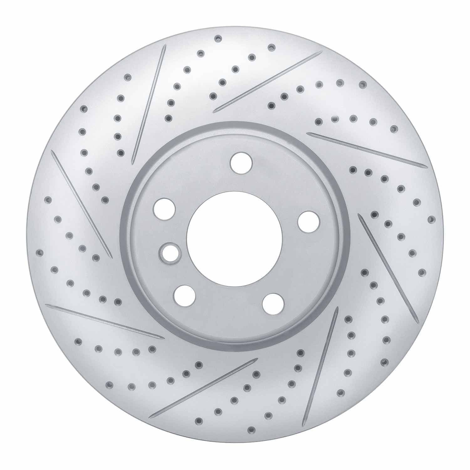 DF_83031183D_Kit.jpg R1 Concepts 2019-2025 BMW 228i xDrive Gran Coupe Right Front Drilled & Slotted Geoperformance Rotor - Image 1