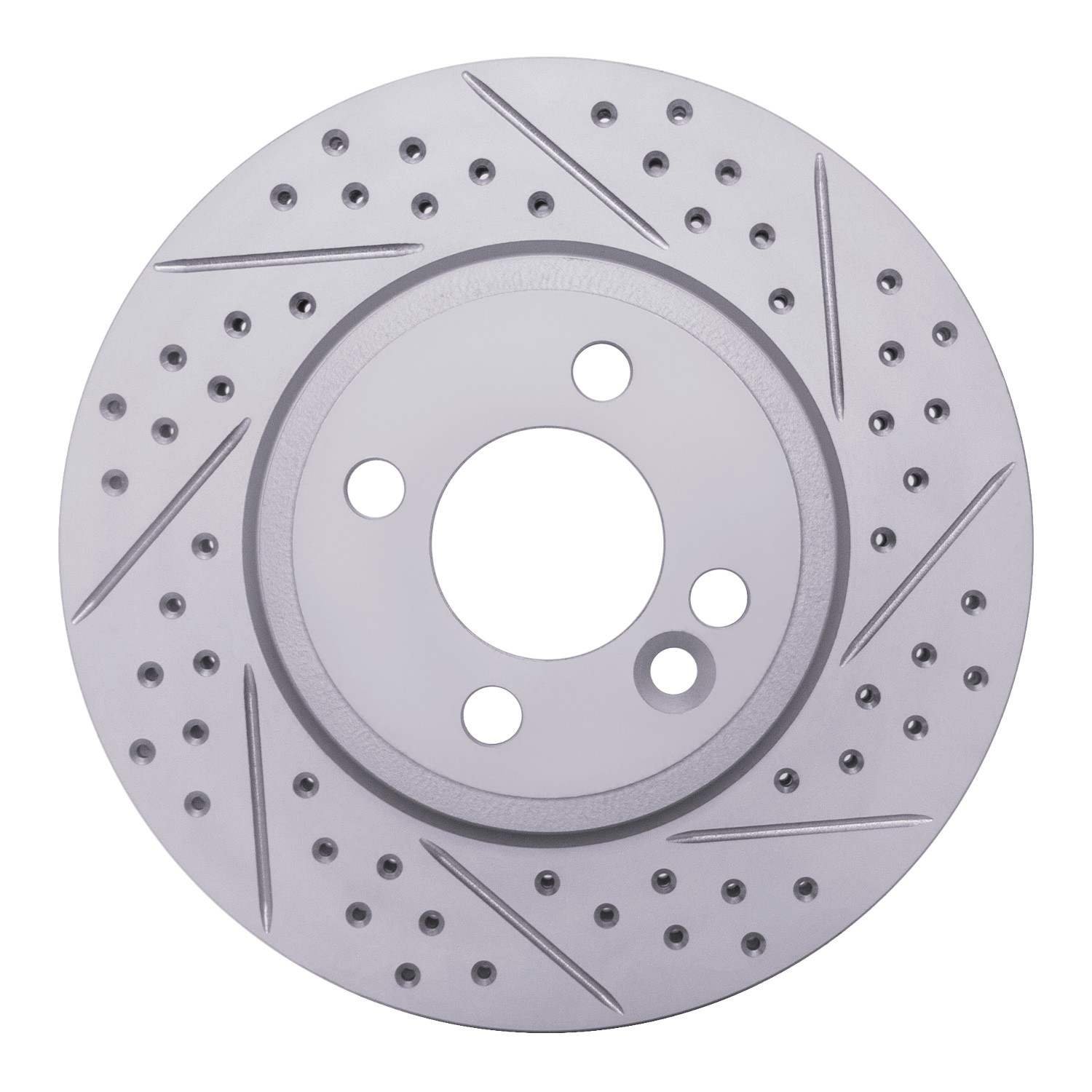 DF_83032005R_Fro.jpg R1 Concepts 2007-2015 MINI Cooper (Excl Clubman) Front Right Drilled & Slotted Geoperformance Rotor - Image 1
