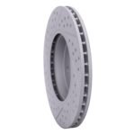 R1 Concepts 2007-2015 MINI Cooper (Excl Clubman) Front Right Drilled & Slotted Geoperformance Rotor - Image 5