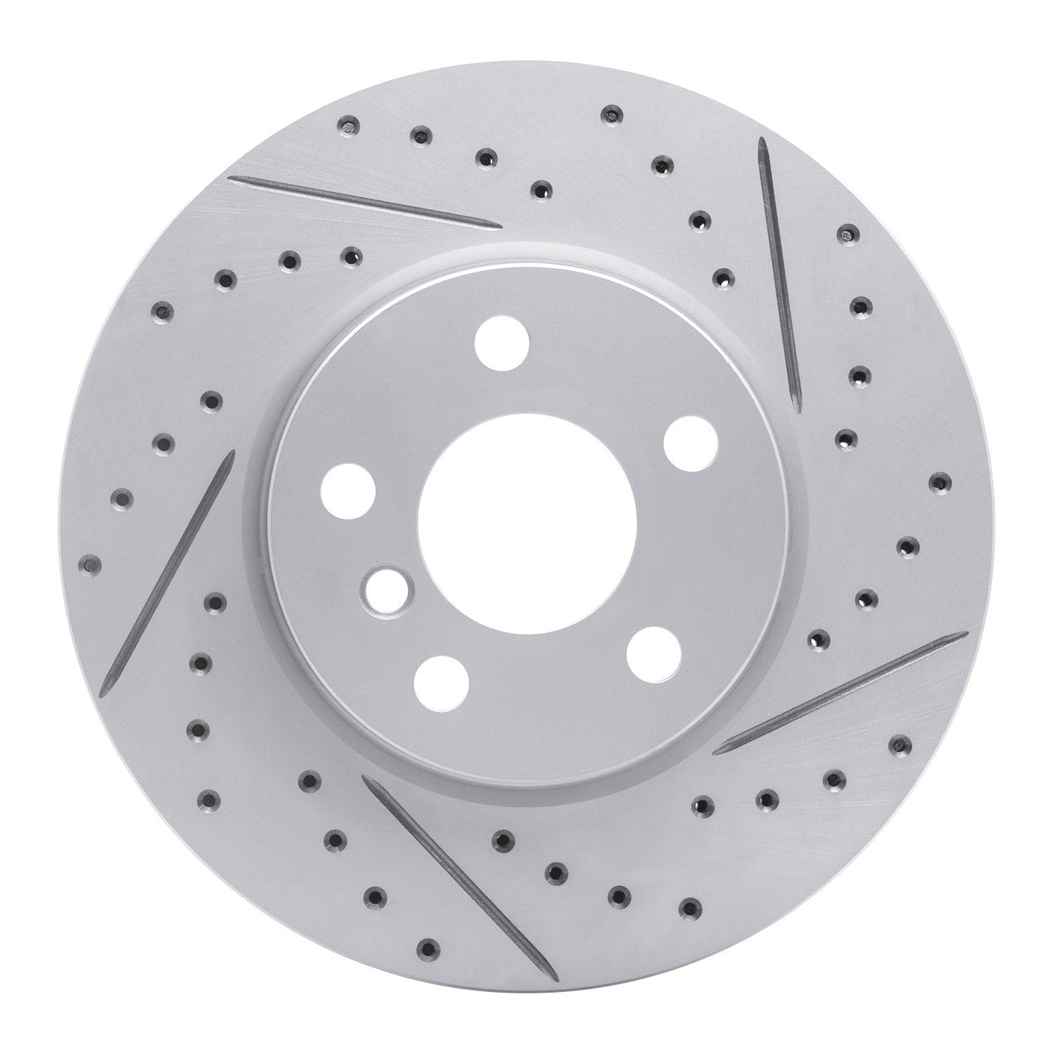 DF_83032015R_Fro.jpg R1 Concepts 2014-2021 MINI Cooper (Excl Clubman) Front Right Drilled & Slotted Geoperformance Rotor - Image 1