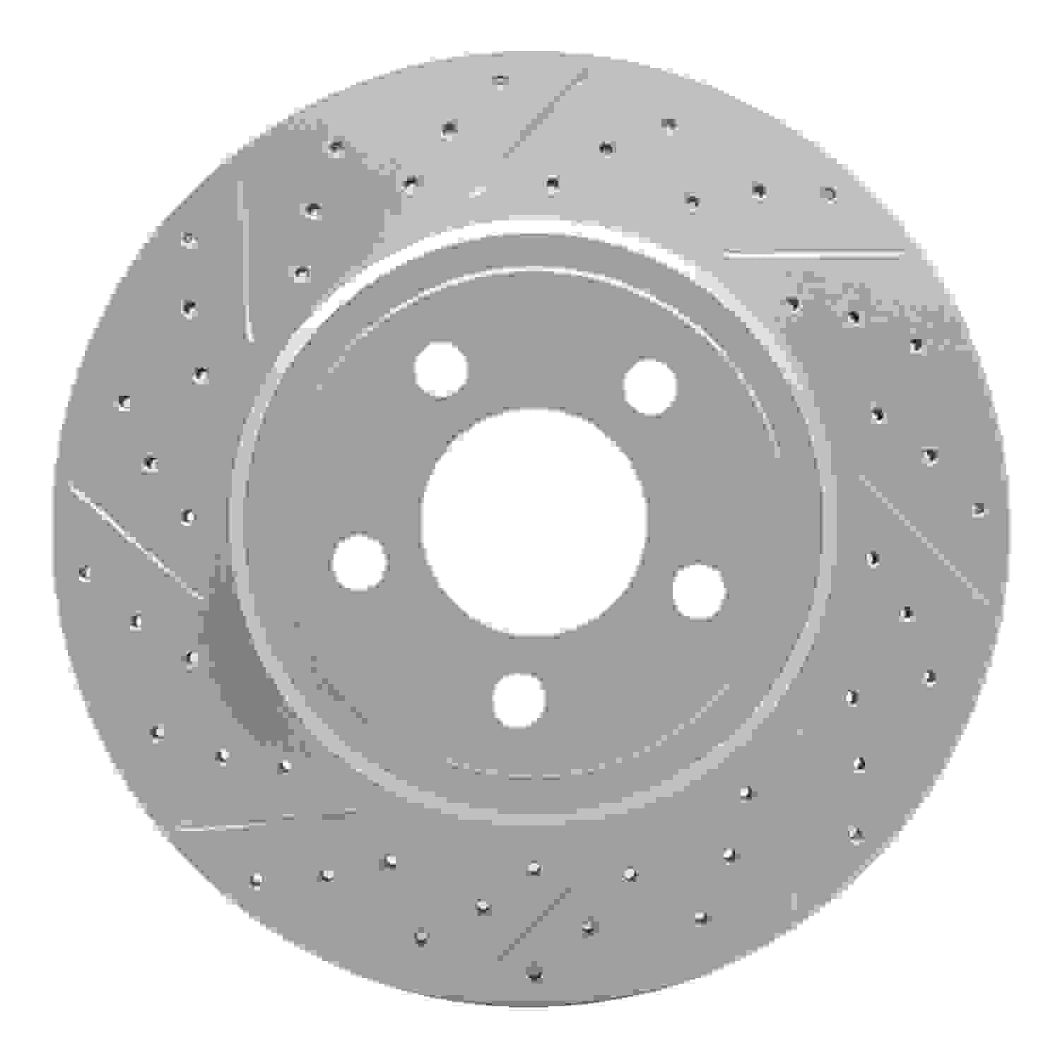 DF_83032018L_Fro.jpg R1 Concepts 2016-2024 MINI Cooper Countryman Front Left Drilled & Slotted Geoperformance Rotor - Image 1