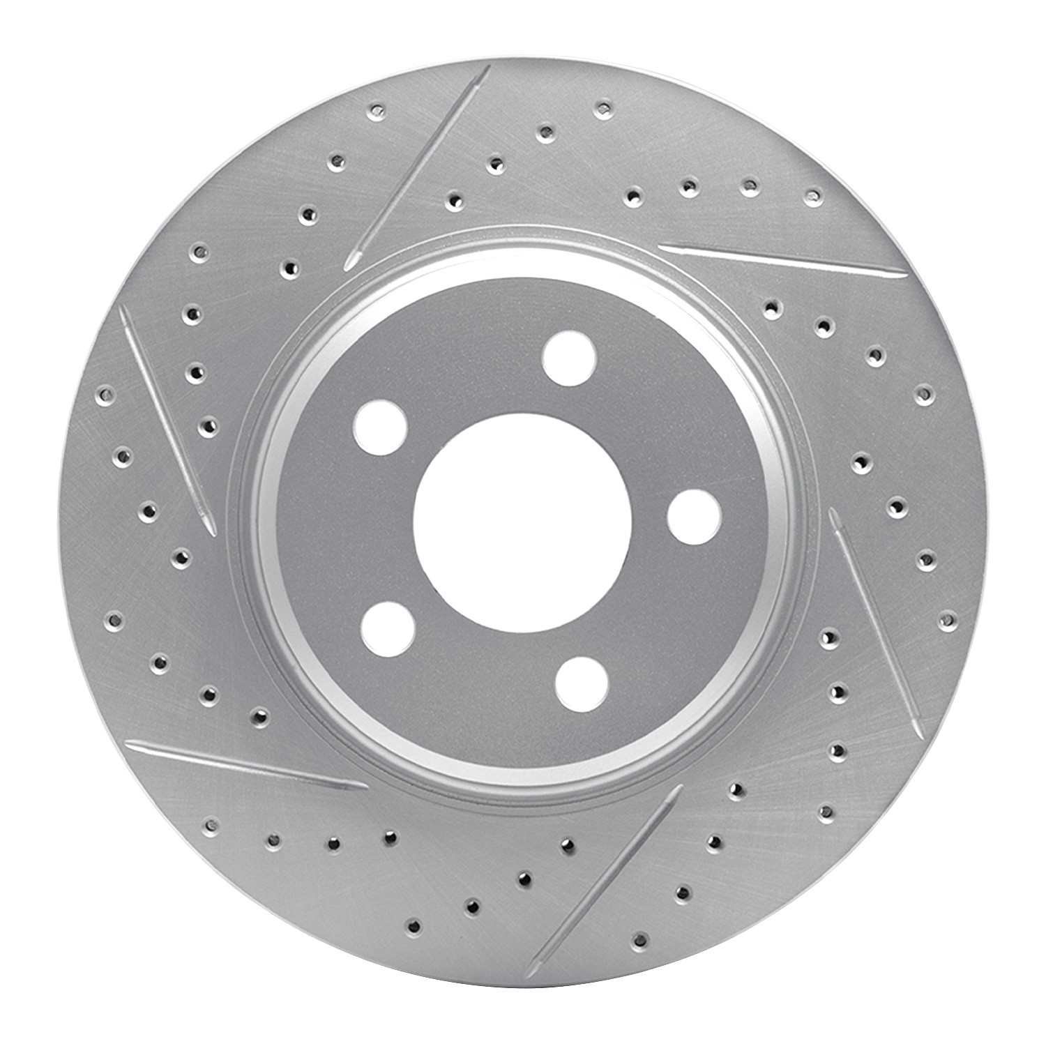 DF_83032019L_Kit.jpg R1 Concepts 2015-2019 MINI Cooper Clubman Front Left Drilled & Slotted Geoperformance Rotor - Image 1