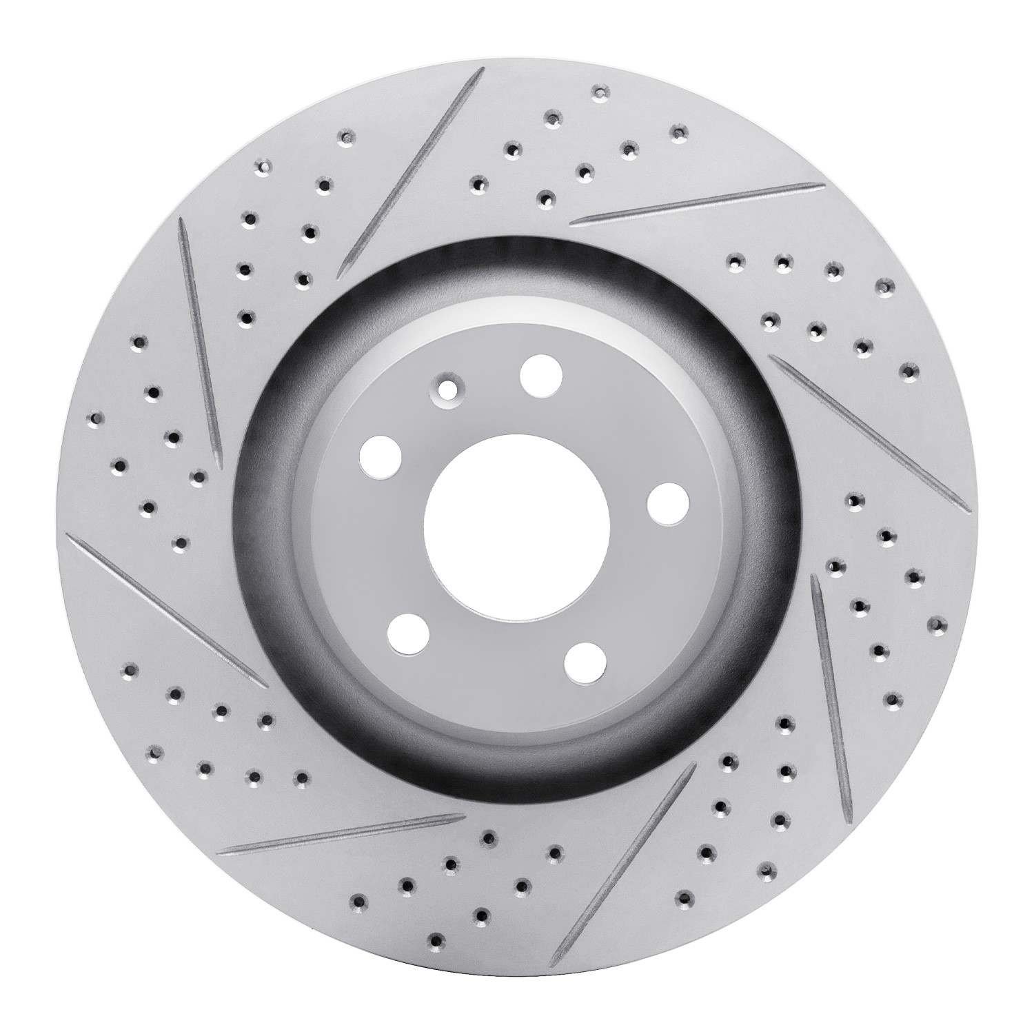 DF_83073038L_Fro.jpg R1 Concepts 2005-2011 Audi A6 Quattro Front Left Drilled & Slotted Geoperformance Rotor - Image 1