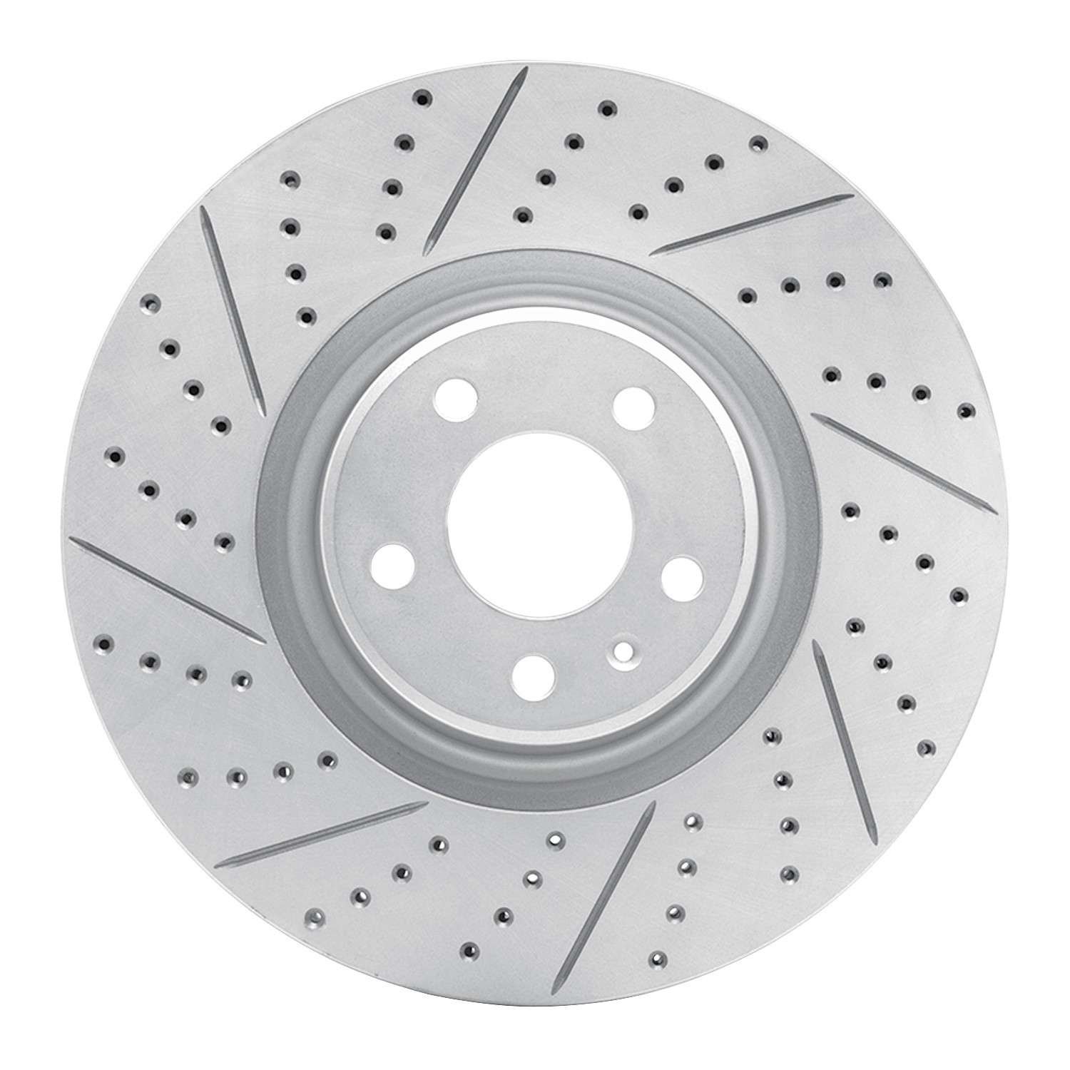 DF_83073064L_Fro.jpg R1 Concepts 2012-2018 Audi A7 Quattro Front Left Drilled & Slotted Geoperformance Rotor - Image 1