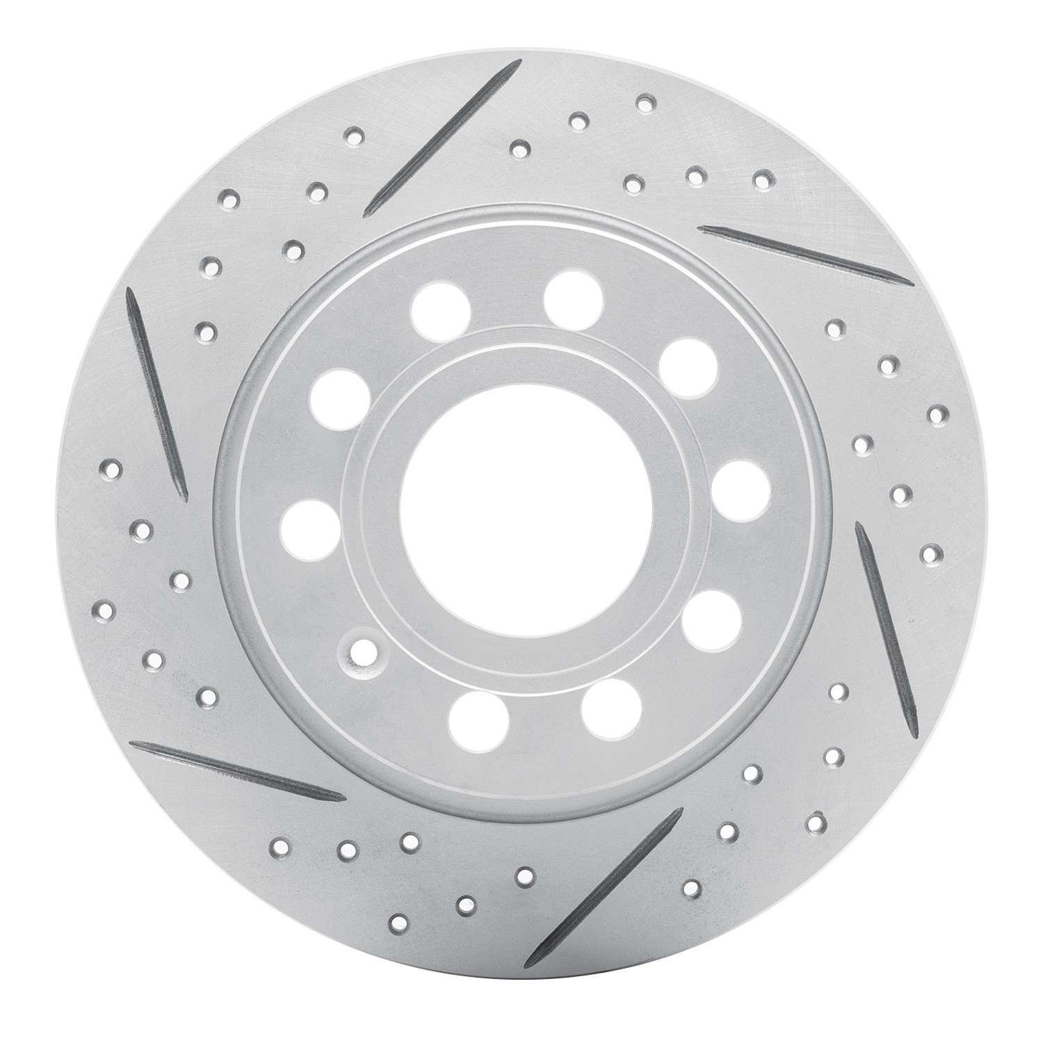 DF_83074033L_Fro.jpg R1 Concepts 2010-2019 Audi A3 Rear Left Drilled & Slotted Geoperformance Rotor - Image 1