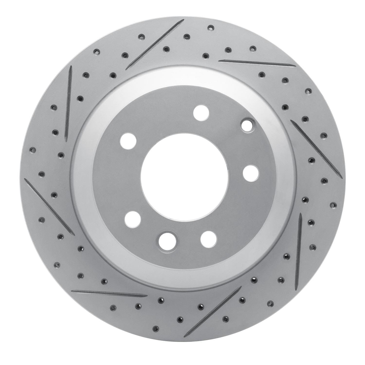 DF_83074048L_Fro.jpg R1 Concepts 2003-2018 Audi Q7 Rear Left Drilled & Slotted Geoperformance Rotor - Image 1