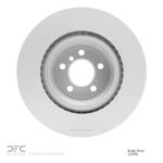 Dynamic Friction 2009-2019 BMW Alpina B7 xDrive Rear Hi-Carbon Alloy Geomet Coated Rotor (370x23.8 Vented) - Image 2