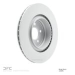 Dynamic Friction 2009-2019 BMW Alpina B7 xDrive Rear Hi-Carbon Alloy Geomet Coated Rotor (370x23.8 Vented) - Image 5