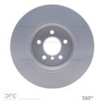 Dynamic Friction 2011-2019 BMW 640i xDrive Coupe Front Hi-Carbon Alloy Geomet Coated Rotor - Image 2