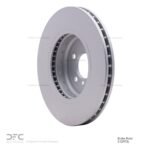 Dynamic Friction 2011-2019 BMW 640i xDrive Coupe Front Hi-Carbon Alloy Geomet Coated Rotor - Image 5
