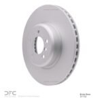 Dynamic Friction 2013-2020 BMW 440i xDrive Gran Coupe Front Hi-Carbon Alloy Geomet Coated Rotor (370x30 Vented) - Image 3