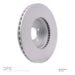 Dynamic Friction 2013-2020 BMW 440i xDrive Gran Coupe Front Hi-Carbon Alloy Geomet Coated Rotor (370x30 Vented) - Image 5