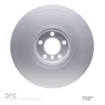 Dynamic Friction 2010-2011 BMW X6 Right Front Hi-Carbon Alloy Geomet Coated Rotor (385x36 Vented) - Image 2