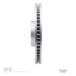 Dynamic Friction 2010-2011 BMW X6 Right Front Hi-Carbon Alloy Geomet Coated Rotor (385x36 Vented) - Image 7