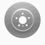 Dynamic Friction 2012-2018 Mercedes-Benz GLE300D Rear Hi-Carbon Alloy Geomet Coated Rotor (325x14 Solid)