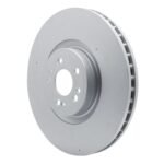 Dynamic Friction 2020-2025 Mercedes-Benz GLE450 Front Hi-Carbon Alloy Geomet Coated Rotor (375x36 Vented) - Image 3