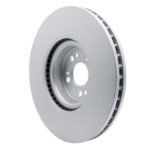 Dynamic Friction 2020-2025 Mercedes-Benz GLE450 Front Hi-Carbon Alloy Geomet Coated Rotor (375x36 Vented) - Image 5