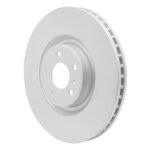 Dynamic Friction 2012-2018 Audi A6 (USA/Canada) Front Hi-Carbon Alloy Geomet Coated Rotor (356x33.9 Vented) - Image 3