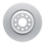 Dynamic Friction 2015-2025 Volkswagen GTI Rear Hi-Carbon Alloy Geomet Coated Rotor (310x22 Vented)