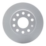 Dynamic Friction 2010-2019 Audi A3 Rear Hi-Carbon Alloy Geomet Coated Rotor (253x10 Solid)