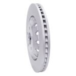Dynamic Friction 2012-2013 Audi TT Quattro RS Front Drilled Hi-Carbon Alloy Geomet Coated Rotor (370x32 Vented) - Image 3