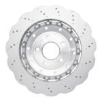 Dynamic Friction 2014-2024 Audi R8 Rear Drilled Hi-Carbon Alloy Geomet Coated Rotor - Image 2
