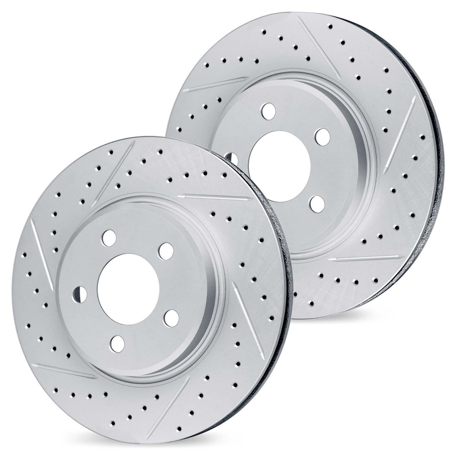 DF_WBPN131022_Kit.jpg R1 Concepts 17-25 BMW X3 Front Drilled & Slotted Carbon Coated Brake Rotor Set - Image 1