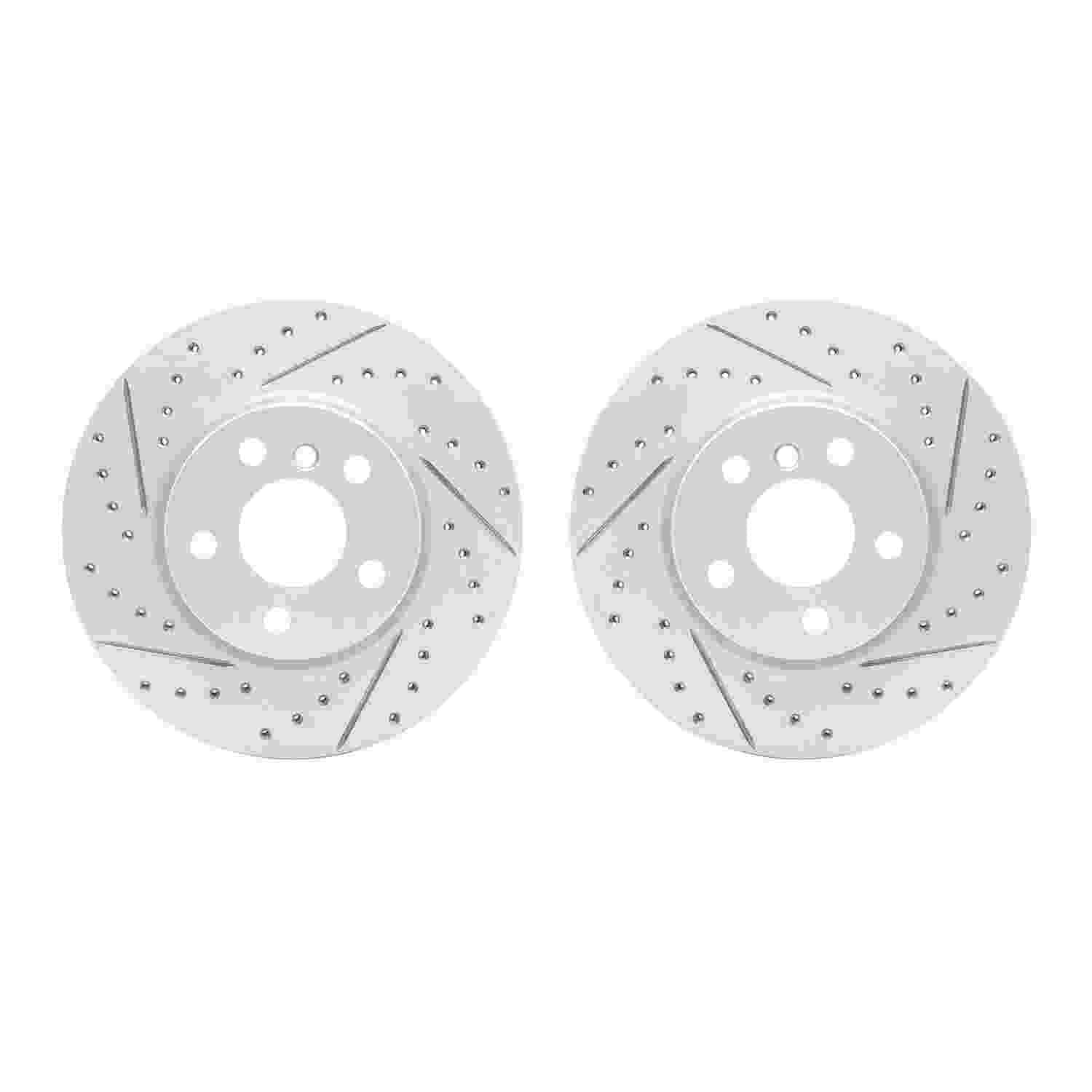 DF_WBPN132008_Fro.jpg R1 Concepts 14-21 Mini Cooper Front Drilled & Slotted Carbon Coated Brake Rotor Set - Image 1